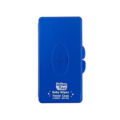 Estuche para toallas húmedas azul