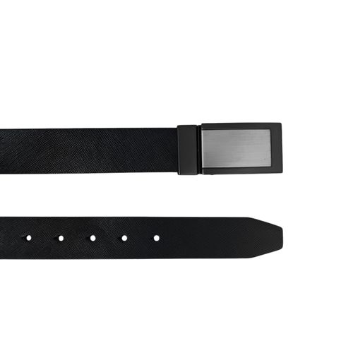Cincho reversible negro para hombre
