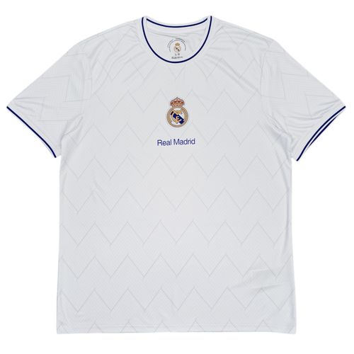 Camiseta blanca Real Madrid FC para hombre