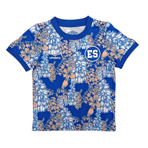 Camiseta prematch el salvador para niño
