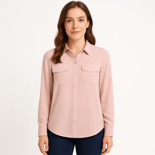 Blusa rosa sólida
