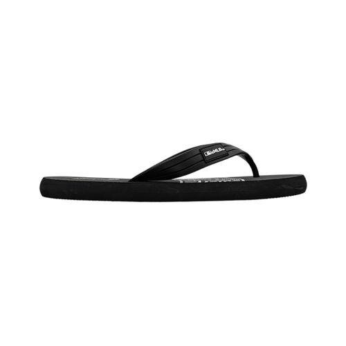Sandalias playeras negras para hombre