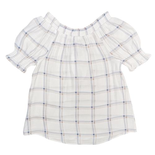 Blusa blanca para mujer