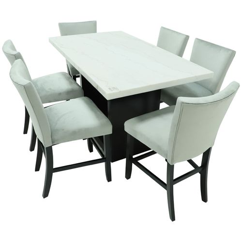 Comedor  6 personas alto rectangular Ts Folando