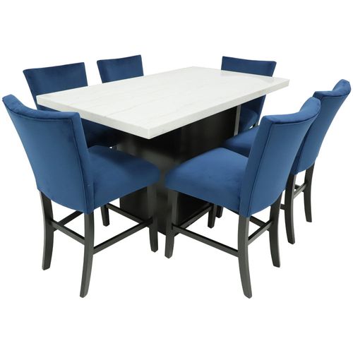 Comedor  6 personas alto rectangular Ts Folando