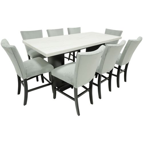 Comedor 8 personas alto rectangular TS Folando