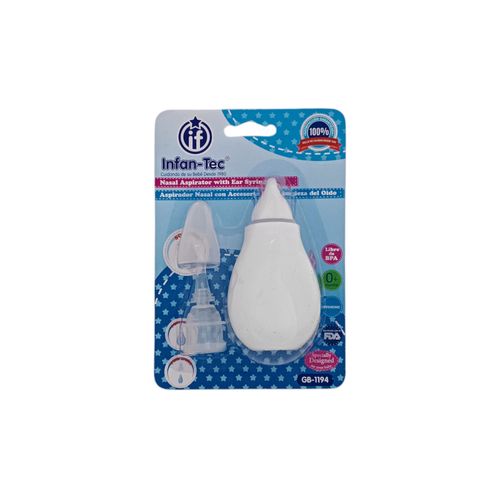 Aspirador nasal blanco