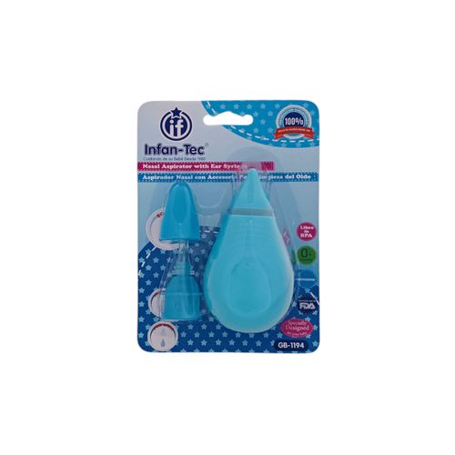 Aspirador nasal celeste