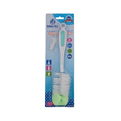 Cepillo lava pacha 2 en 1 verde
