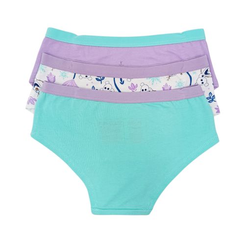 Set de 3 panties estampados para niña