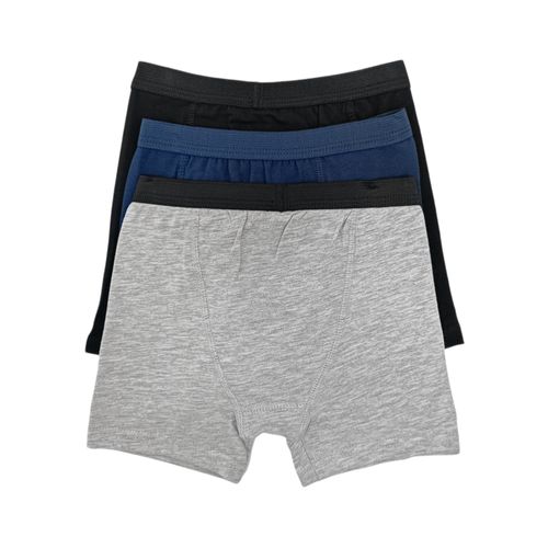 Set de 3 bóxeres sólidos para niño