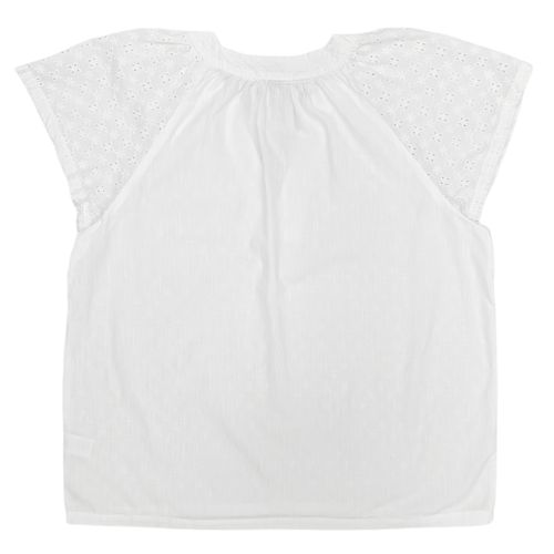 Blusa blanca para mujer