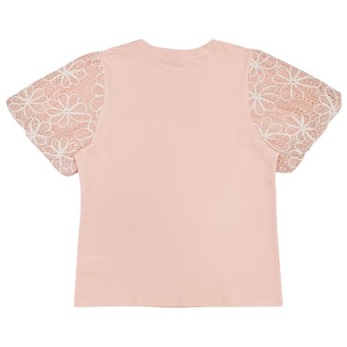 Blusa salmón para mujer