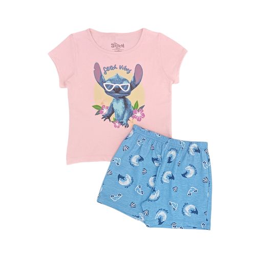 Pijama estampada para niña