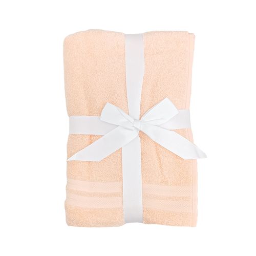 Set de toallas para baño rosa