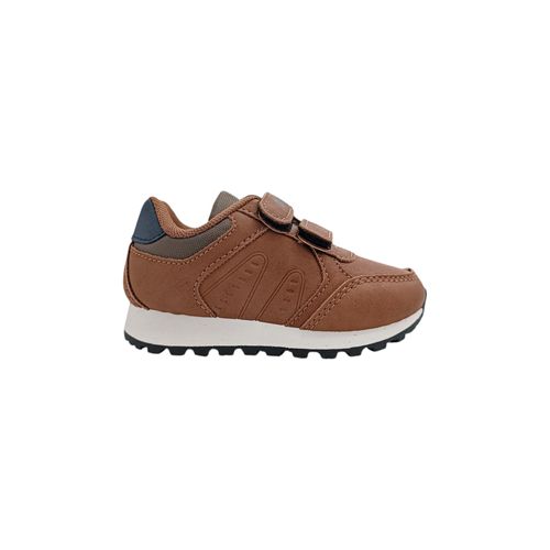 Sneakers casuales café para niño