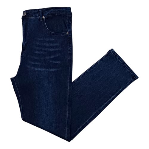 Straight jeans curvy lavado para mujer