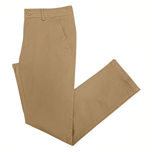 Pantalón casual caqui para hombre