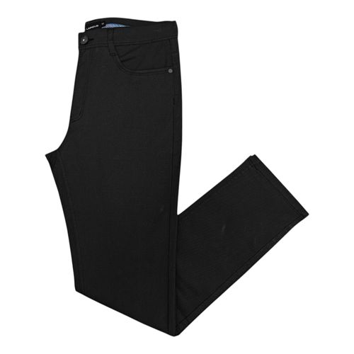 Pantalón slim fit negro para hombre