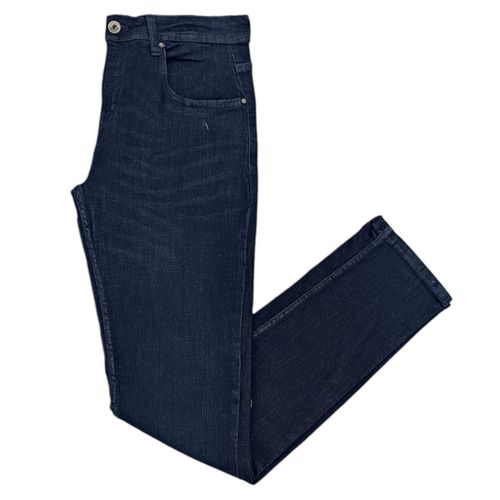 Slim jeans navy lavado para hombre