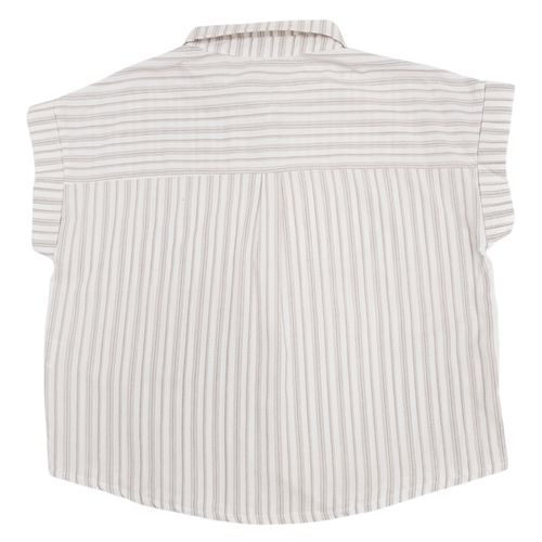 Blusa rayada ivory para mujer