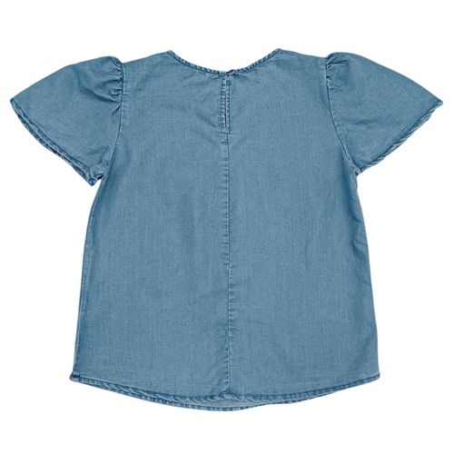 Blusa casual denim para mujer