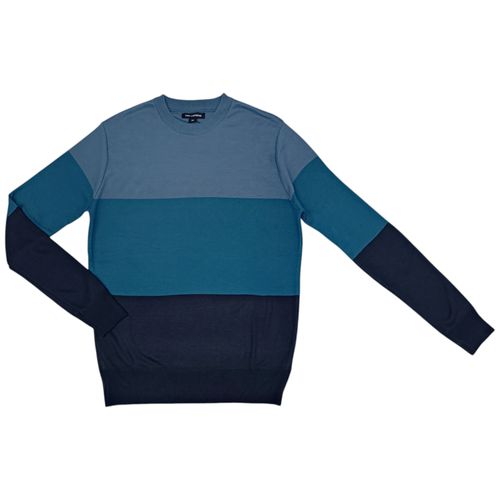 Pull over color blocking para hombre