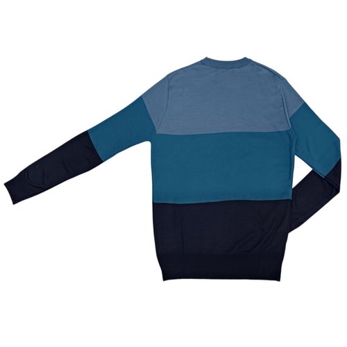 Pull over color blocking para hombre