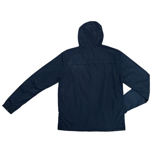 Hoodie impermeable navy para hombre