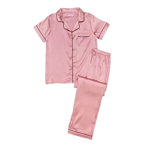 Pijama rosa para mujer