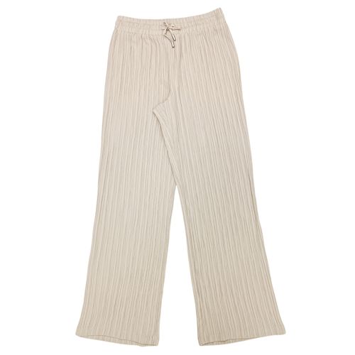 Pantalón fluido con textura para mujer
