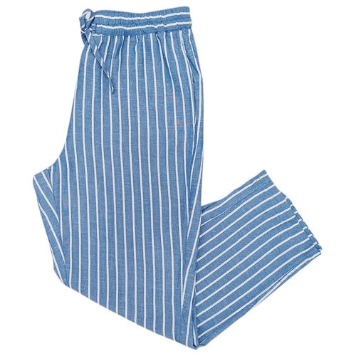 Pantalón slim rayado para mujer