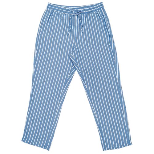 Pantalón slim rayado para mujer