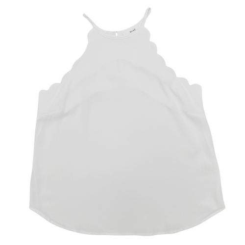 Blusa halter sólida para mujer