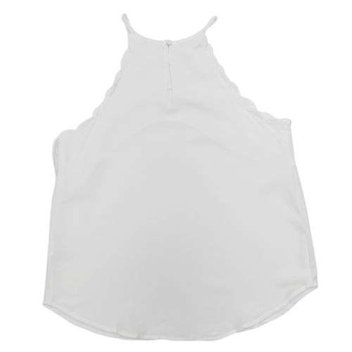 Blusa halter sólida para mujer
