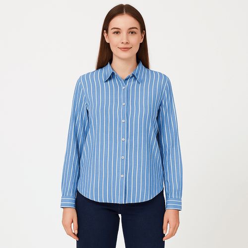 Blusa rayada para mujer