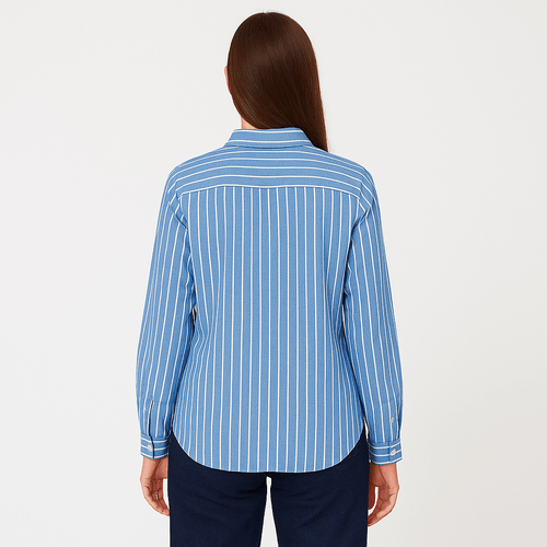 Blusa rayada para mujer