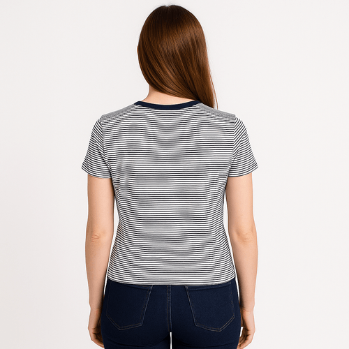 Camiseta rayada para mujer
