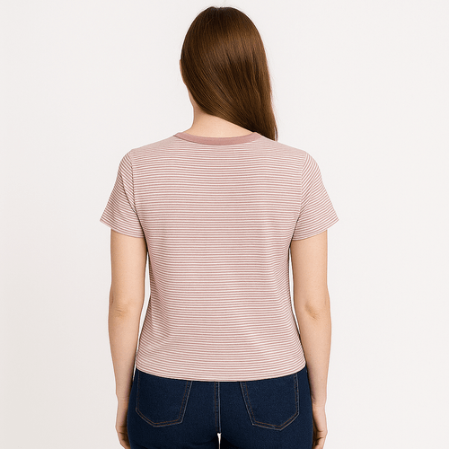 Camiseta rayada para mujer