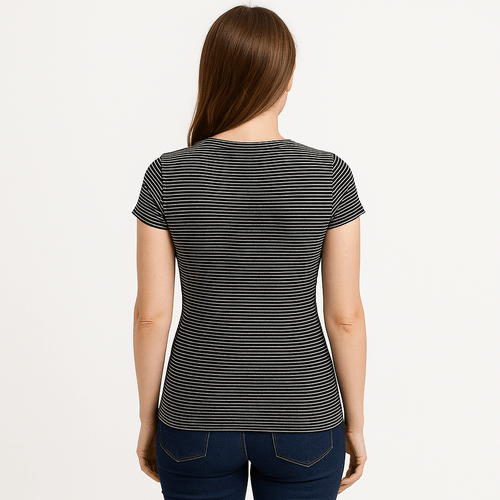 Camiseta rayada para mujer