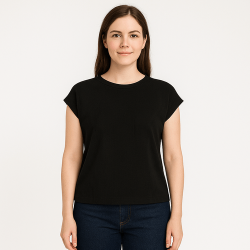 Blusa con textura para mujer