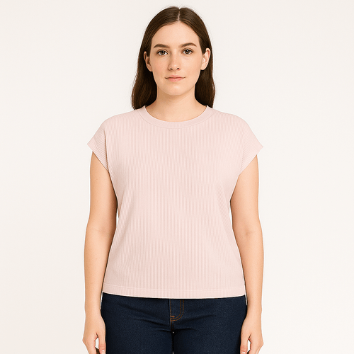Blusa con textura para mujer