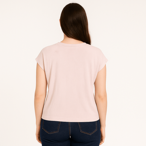 Blusa con textura para mujer