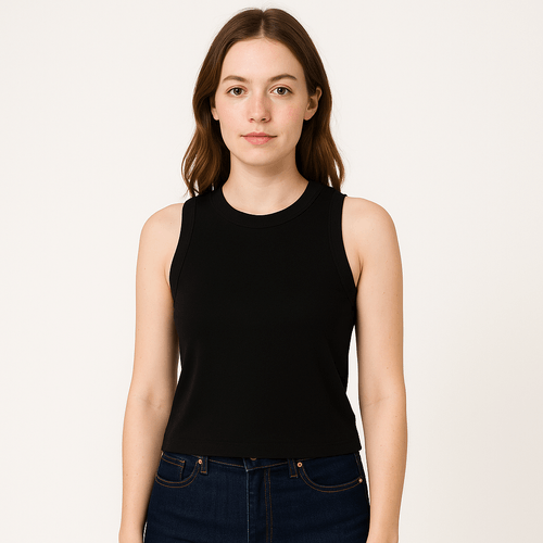 Tank top con textura para mujer