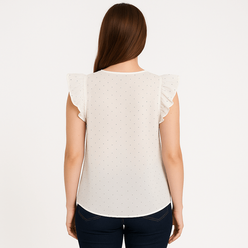 Blusa con textura para mujer
