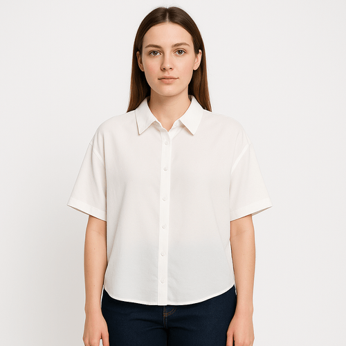 Blusa sólida para mujer