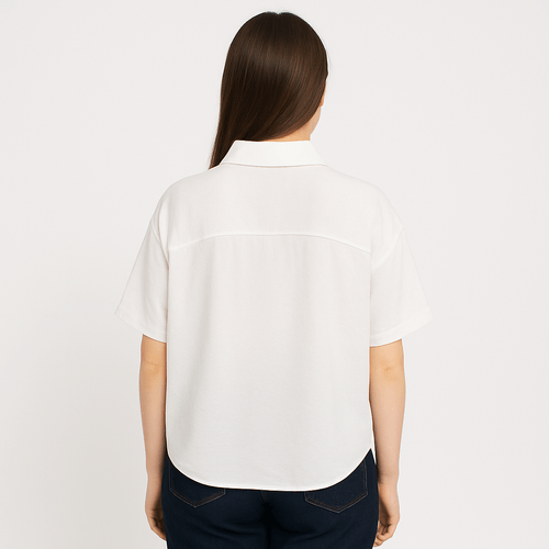 Blusa sólida para mujer