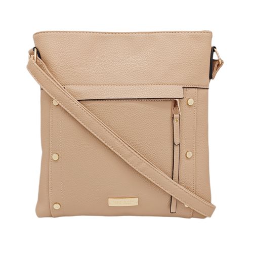 Crossbody beige para mujer