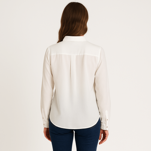 Blusa sólida para mujer