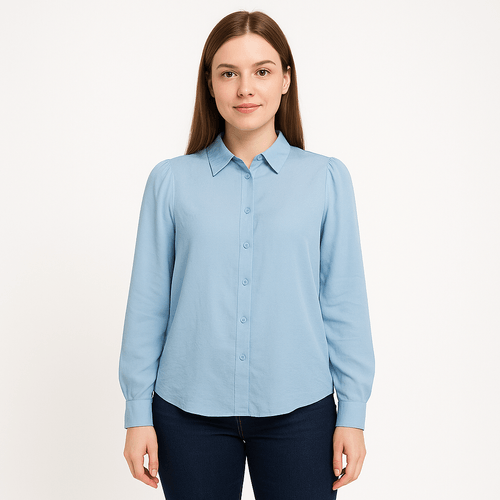Blusa sólida para mujer